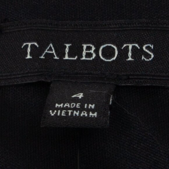 Talbots Sleeveless Fit & Flare Tweed Dress Size 4 NWT - Picture 4 of 7